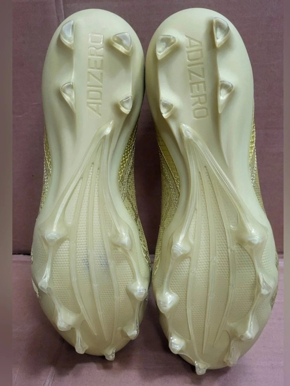 Adidas Adizero Impact Disney Cobra Gold Football Cleats Men Size 17 NWT